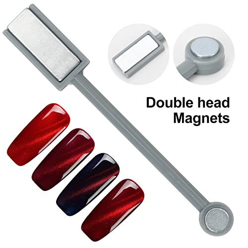 2pcs Magnet Mačje oko za nokte 35 magnet Mačje oko jaka olovka s mljevenom glavom Magnet Mačje oko štapić gel lak za nokte izbor alat