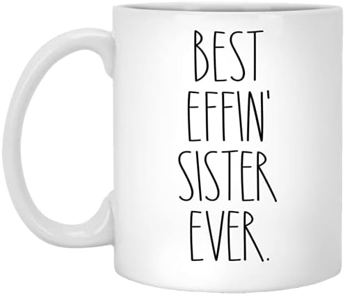 Najbolja šalica za kavu na svijetu-stil sestre Rae Dunn - inspirirana Rae Dunn-šalica za Majčin dan-rođendan-Sretan Božić - šalica