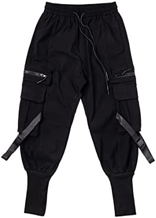 Niepce Inc Streetwear Muške tehnološke hlače s naramenicama