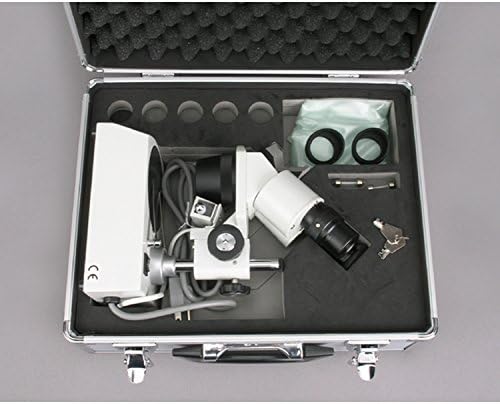 Stalak kompasa стереомикроскоп AmScope SE305-PZ-AC, okulara WF10x i WF20x, povećanje 10X / 20X / 30X / 60X, objektivi 1X i 3X, Gornja
