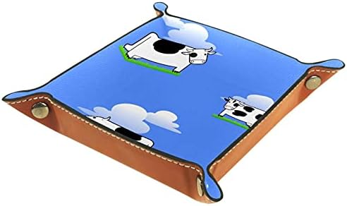 Preslatka domaća životinja krava kutija za pohranu noćna stolna ladica za promjenu ključa novčanik kutija za novčiće ladica za pohranu