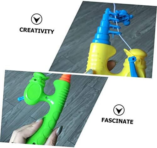 Toyvian 5pcs za ribolov štap za djecu magnetske igračke magnetske igračke na otvorenom za malu djecu Igračka igračka ribolovna igra
