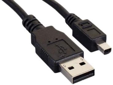 KENTEK 6 stopa ft USB 2.0 TIP A do MINI B 4 PIN muški kabel 28 AWG velike brzine M/M kabel za prijenos podataka Sync Power Black za