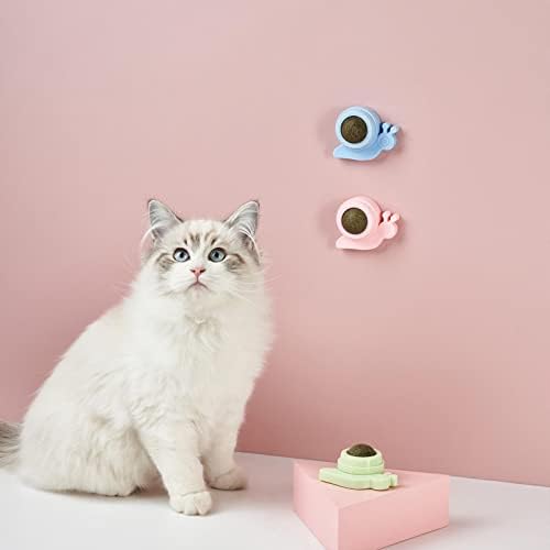 Apbeam Rotatable Cattnip, igračke za mačje, mačja kuglica, mačji kuglasti, igračka za čišćenje zuba, mačka sretna interaktivna mačka
