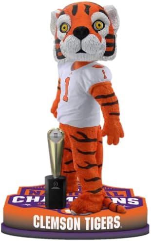 Tiger Clemson Tigers 2019 College Football Playoff prvaci Bobblehead NCAA