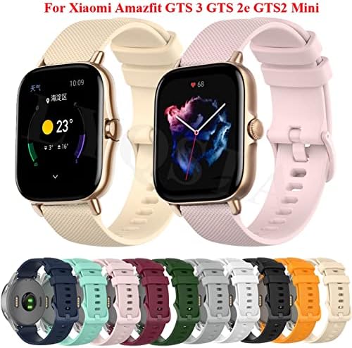 Eeomoik silikone Smart Watch Band za Xiaomi GTS/2E/GTS2 MINI/GTR 42 mm Sport Sport narukvica