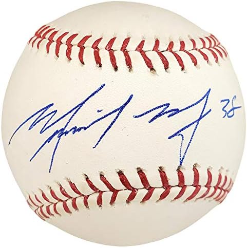 Michael Morse Autografirani službeni MLB bejzbol San Francisco Giants MCS Holo Stock 57860 - Autografirani bejzbol