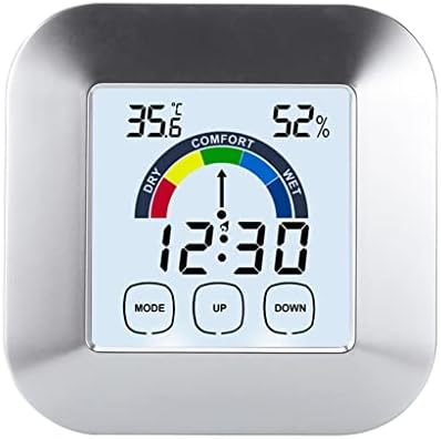 Višenamjenski elektronički sat u sobi termometar Kreativni kućni zaslon osjetljiv na dodir s udobnošću