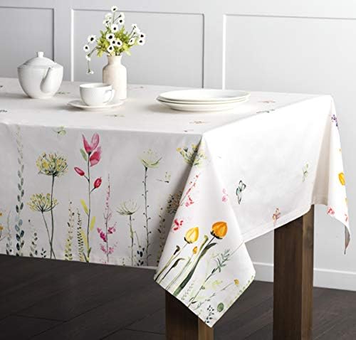 Maison d 'Hermine stol za stol 60 x108 pamučni ukrasni stol za pranje za pranje stolnjaka, kuhinja, vjenčanje, restoran i kampiranje,