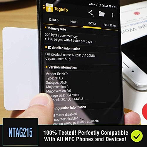 10ШТ NTAG215 NFC-kartica Prazna PVC ISO-karta NTAG 215 NFC-oznaka od TimesKey Kompatibilan s Amiibo i TagMo za Android i sve telefone