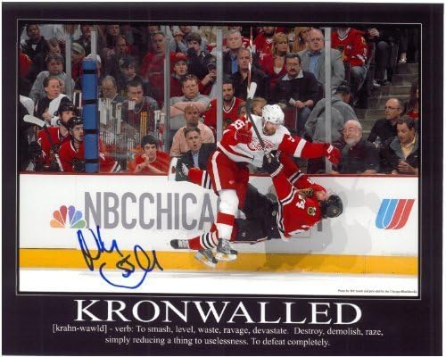 Niklas Kronwall Autografirani Detroit Red Wings 8x10 Foto 6 Kronwalled