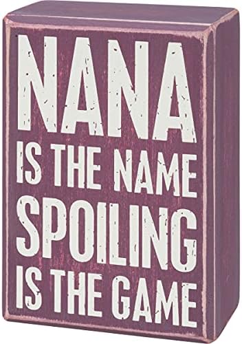 Primitivi od Kathy Nana ime je Spolling je igrač za dekor za kuću i poklon set čarapa
