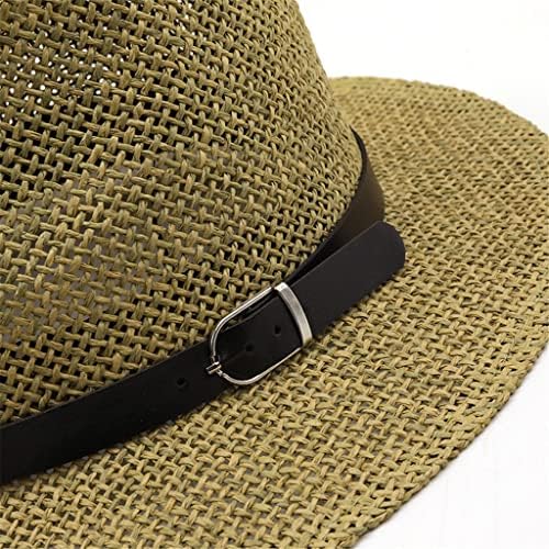 Jazz Panama pojas ljetni Sunčani Šeširi za žene muški sombrero plaža slamnati šešir od filca
