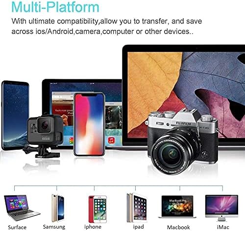BoxWave Smart Gadget kompatibilan s Motorola Moto G22 - AllReader SD čitač kartice, MicroSD čitač kartica SD Compact USB za Motorola