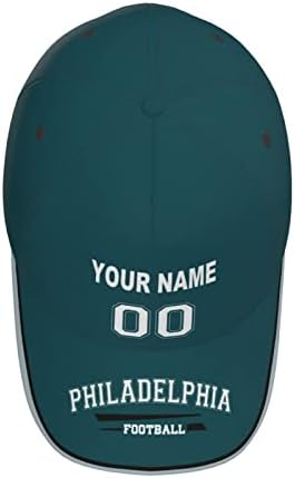 Cap Custom nogometni šeširi s bilo kojim imenom i brojem personalizirani pokloni za muškarce žene nogometne sportove navijače