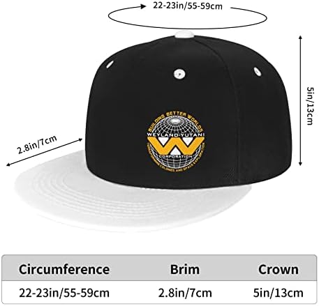 Weyland Yutani Corp Odrasli hip hop bejzbol kapica ženska kapka Snapback Hat podesiva muški golf kapica