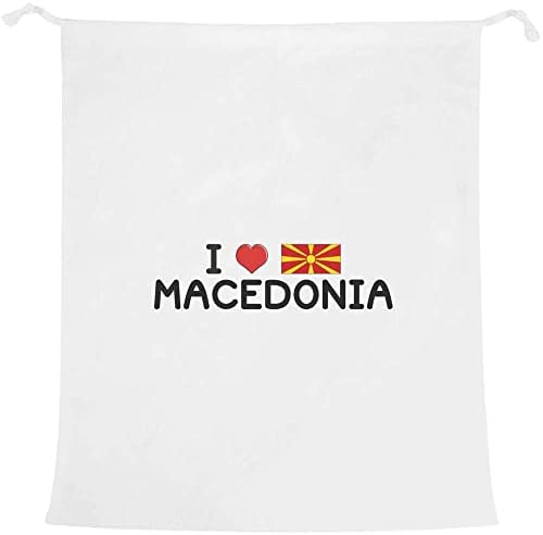 'Volim Makedoniju' torba za rublje / pranje / skladištenje