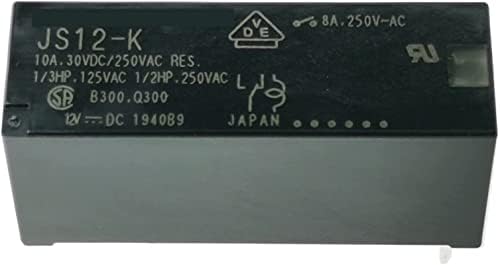 Relej 5pcs JS5-K 5VDC JS12-K 12VDC JS24-K 24VDC DIP-5 8A Snažni relej