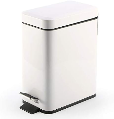 5L tiha kanta za smeće od nehrđajućeg čelika pravokutna stepenasta kuhinjska kanta za smeće za kupaonicu kuhinja dnevni boravak uredska