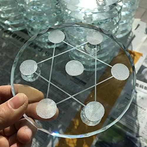Kvarcna kristalna kuglica baza 7 zvjezdica sfera stani za ukrasi za ukrase kuće darovi