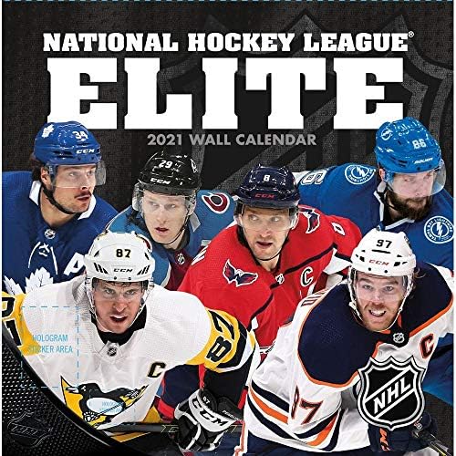 Turner Sports NHL Elite 2021 Mini zidni kalendar