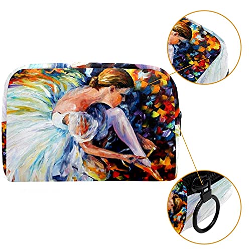 Baletne plesačke torbe za umjetničku šminku prijenosna tote kozmetika vreća putovanja kozmetički organizator toaletna torba za to vrećice