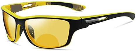Nosite žute bifokalne zaštitne naočale za muškarce i žene za noćnu vožnju i jahanje uz modnu zaštitu od odsjaja od 9400