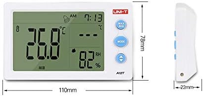 Digitalni LCD termometar higrometar mjerač temperature i vlažnosti budilica meteorološka stanica unutarnji vanjski instrument