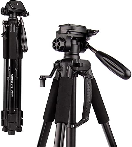 Kamera stativa, aluminijski prijenosni lagani tronožac putovanja za kanon Nikon Sony DSLR SLR kamere za streaming uživo, rad, vlogging