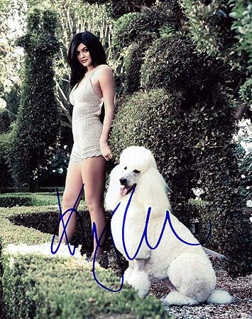 Kylie Jenner 8x10 ženska osoba slavna fotografija potpisana osobno